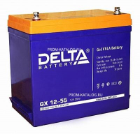 Гелевый аккумулятор Delta GX 12-55 