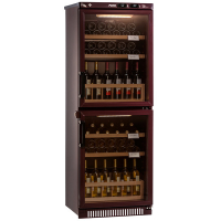 Отдельностоящий винный шкаф 51-100 бутылок Pozis ШВ-78 вишневый 