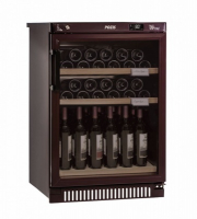 Отдельностоящий винный шкаф 22-50 бутылок Pozis ШВ-39 вишневый 